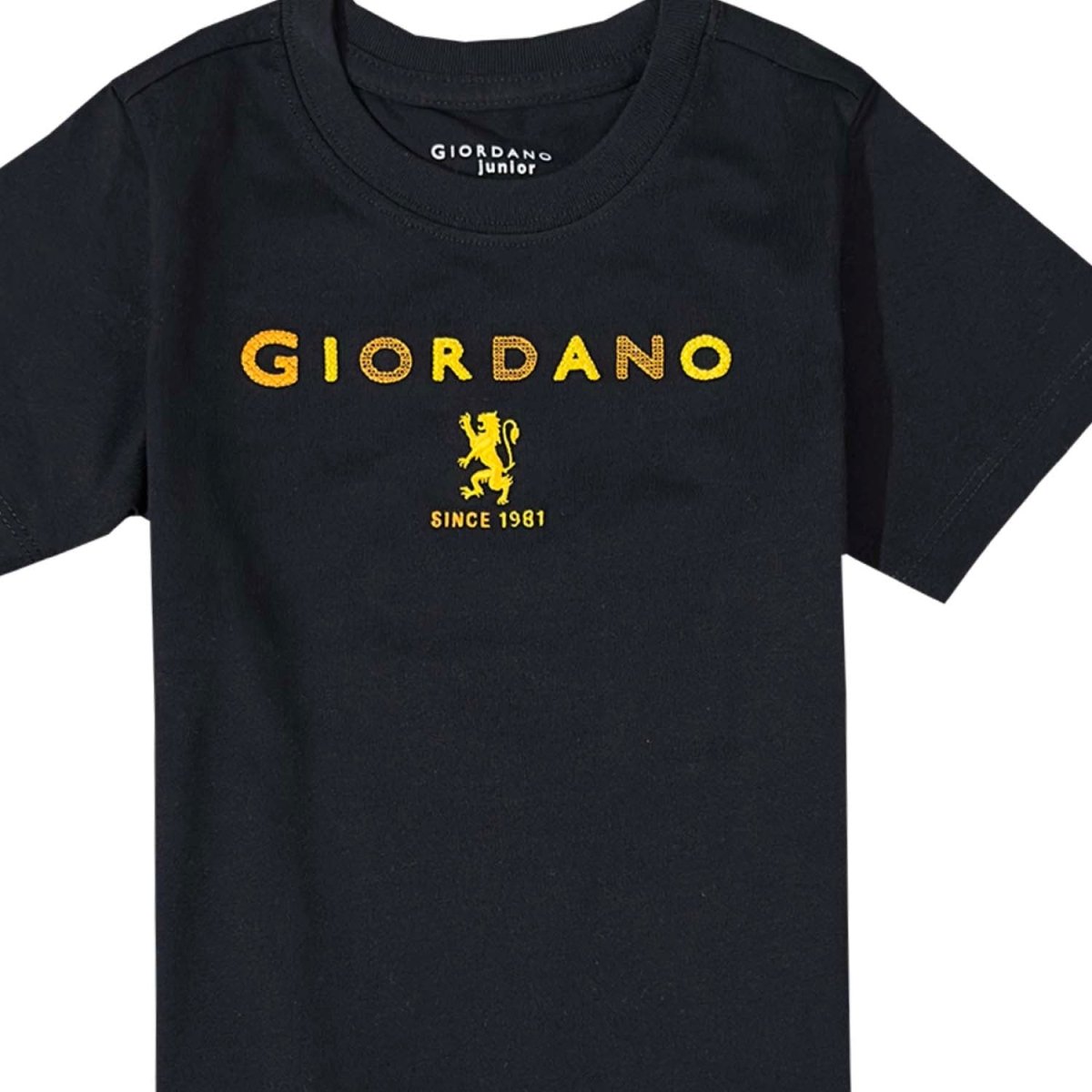 Giordano Junior's Giordano Logo Print Tee - Premium Tee