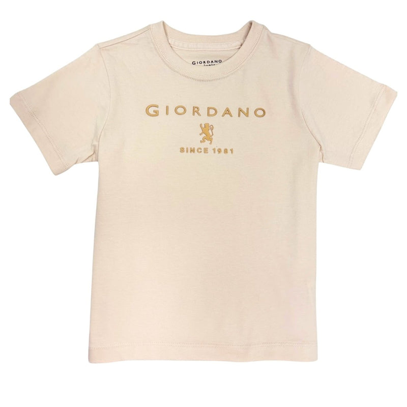 Giordano Junior's Giordano Logo Print Tee - Premium Tee