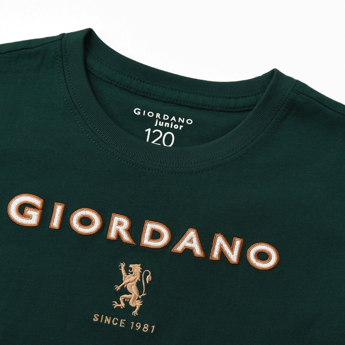 Giordano Junior's Giordano Logo Print Tee - Premium Tee