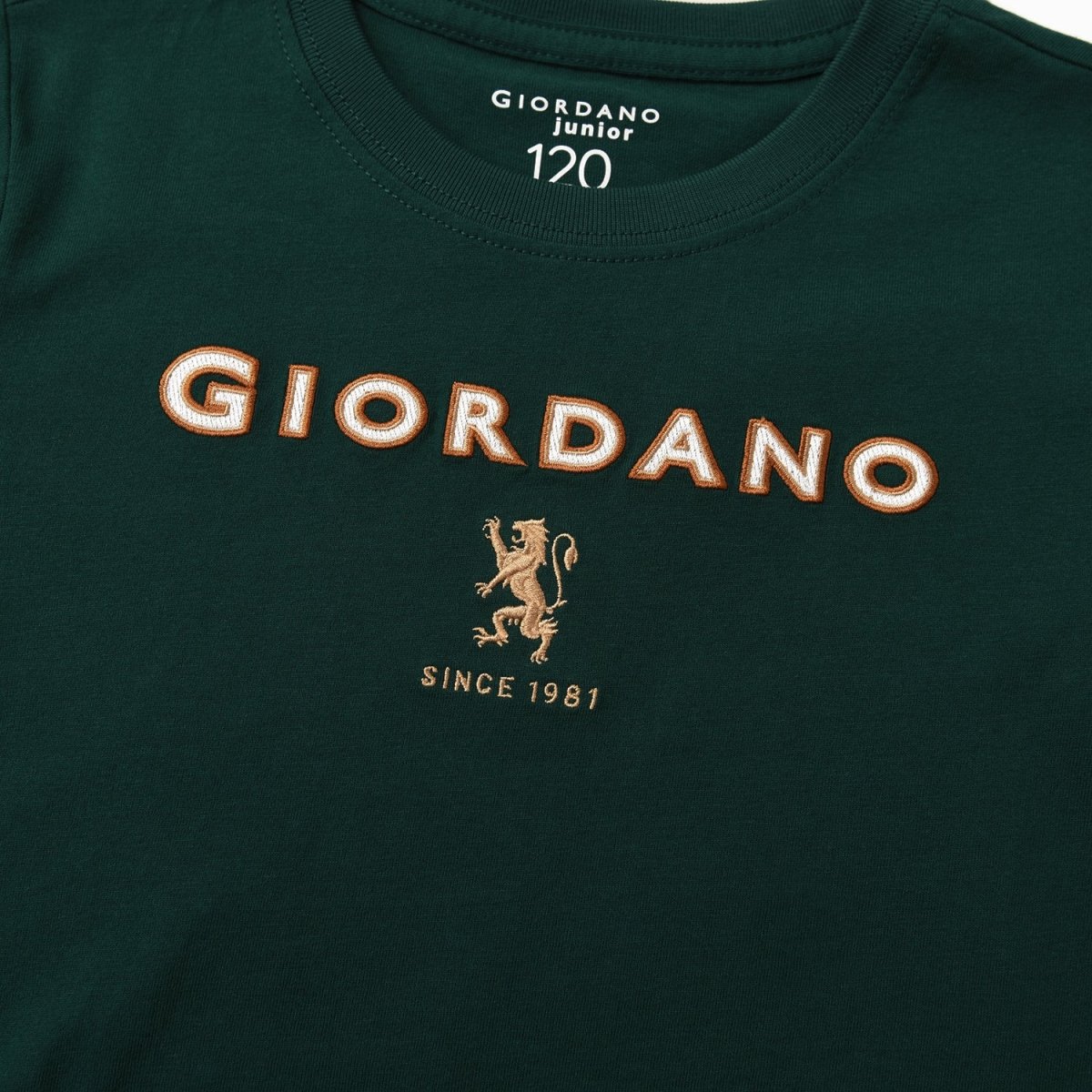 Giordano Junior's Giordano Logo Print Tee - Premium Tee