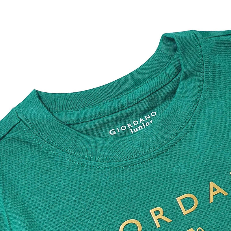 Giordano Junior's Giordano Logo Print Tee - Premium Tee