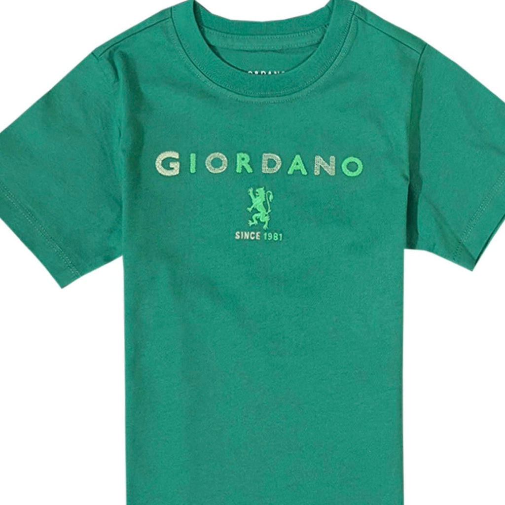 Giordano Junior's Giordano Logo Print Tee - Premium Tee