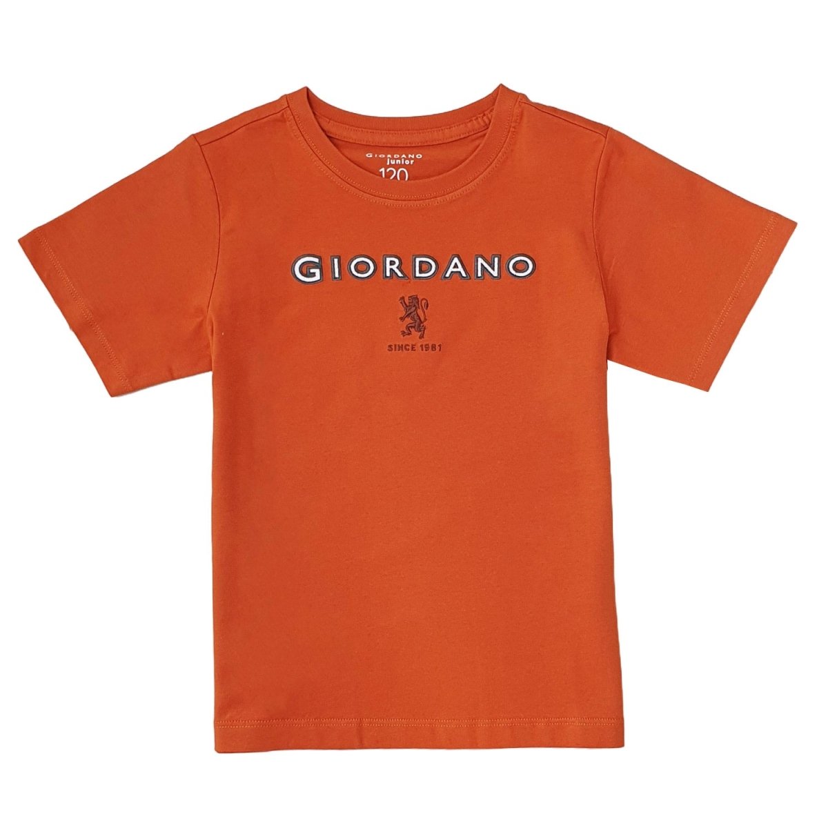 Giordano Junior's Giordano Logo Print Tee - Premium Tee