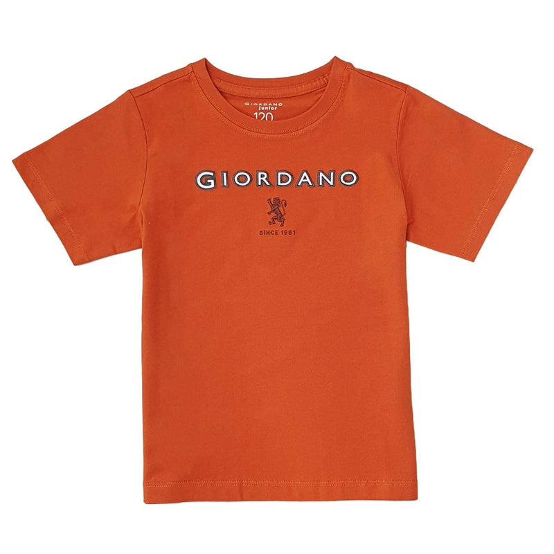 Giordano Junior's Giordano Logo Print Tee - Premium Tee