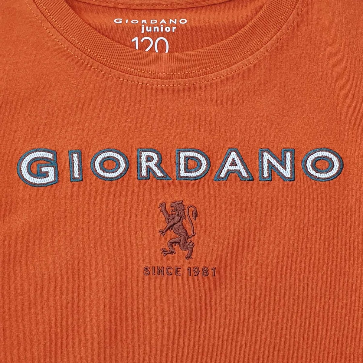Giordano Junior's Giordano Logo Print Tee - Premium Tee