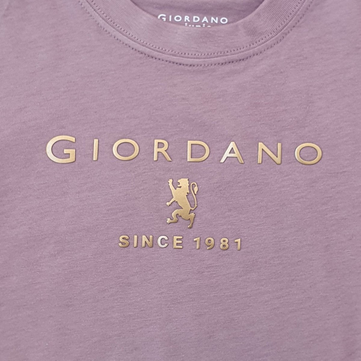Giordano Junior's Giordano Logo Print Tee - Premium Tee