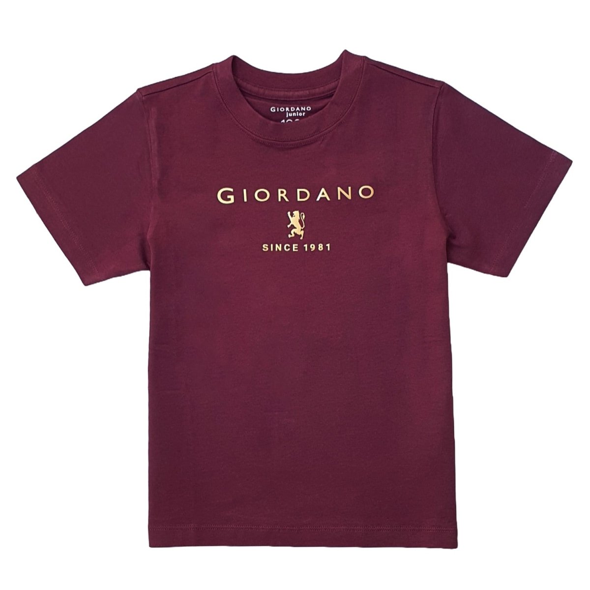 Giordano Junior's Giordano Logo Print Tee - Premium Tee