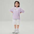 Giordano Kid's Chiikawa Orchid Petal Magic Print Tee - Premium Print Tee