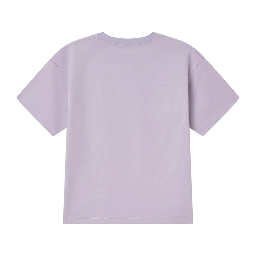 Giordano Kid's Chiikawa Orchid Petal Soft Relaxed Graphic Tee - Premium Print Tee