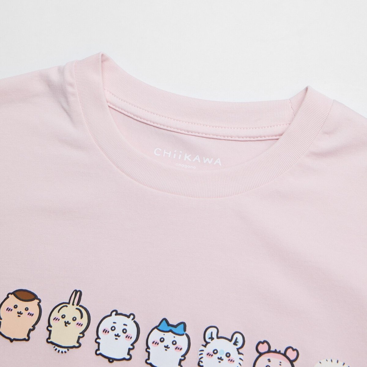 Giordano Kid's Chiikawa Pearl Amethyst Crew Neck Relaxed T-Shirt - Premium Print Tee