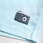 Giordano Kid's Chiikawa Saltwater Slide Relaxed Graphic Tee - Premium Print Tee