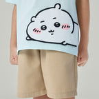 Giordano Kid's Chiikawa Saltwater Slide Relaxed Print Tee - Premium Print Tee
