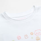 Giordano Kid's Chiikawa Snow White Relaxed Graphic T-Shirt - Premium Print Tee