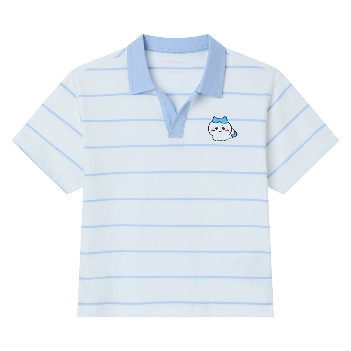 Giordano Kids Chiikawa Striped Cotton Knit Polo - Premium Polo