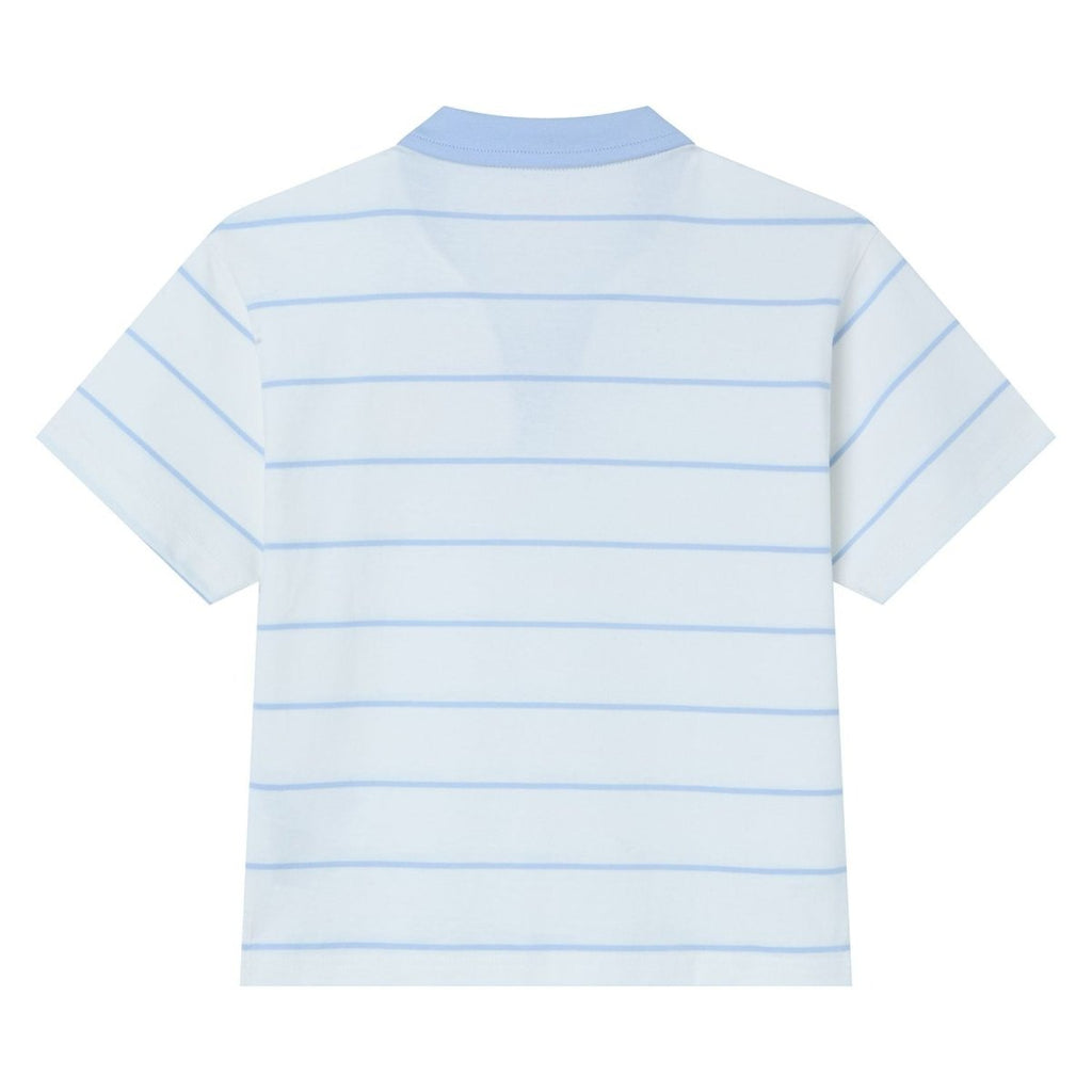 Giordano Kids Chiikawa Striped Cotton Knit Polo - Premium Polo