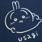 Giordano Kid's Chiikawa Usagi Printed Cotton Blend Relaxed Tee - Premium Print Tee