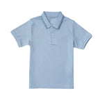 Giordano Kid's' Cotton Embroidered Liquid Touch Polo - Premium Polo