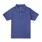 Giordano Kid's' Cotton Embroidered Liquid Touch Polo - Premium Polo