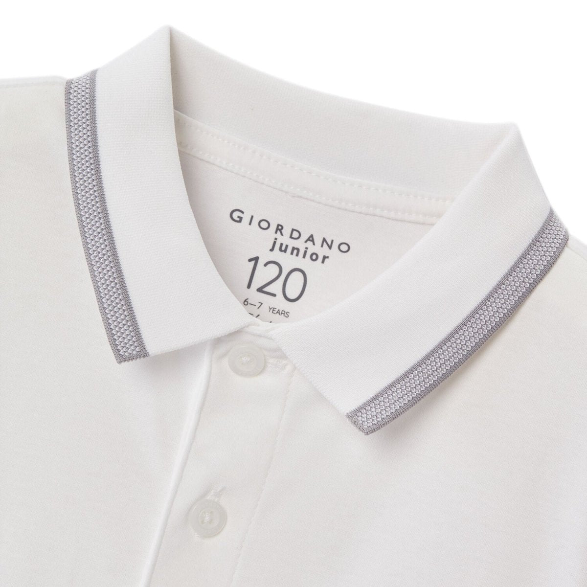Giordano Kid's' Cotton Embroidered Liquid Touch Polo - Premium Polo