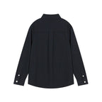 Giordano Kid's Cotton Oxford Long Sleeve Shirt with Embroidery - first_variant_option_2 Premium Shirts for Giordano
