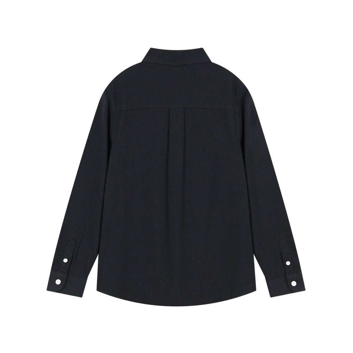 Giordano Kid's Cotton Oxford Long Sleeve Shirt with Embroidery - first_variant_option_2 Premium Shirts for Giordano