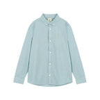 Giordano Kid's Cotton Oxford Long Sleeve Shirt with Embroidery - first_variant_option_2 Premium Shirts for Giordano