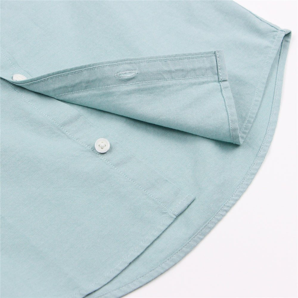 Giordano Kid's Cotton Oxford Long Sleeve Shirt with Embroidery - first_variant_option_2 Premium Shirts for Giordano