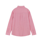 Giordano Kid's Cotton Oxford Long Sleeve Shirt with Embroidery - first_variant_option_2 Premium Shirts for Giordano