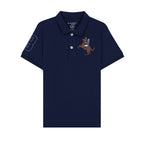 Giordano Kid's Cotton Polo with Napoleon Embroidery - first_variant_option_2 Premium Polo for Giordano