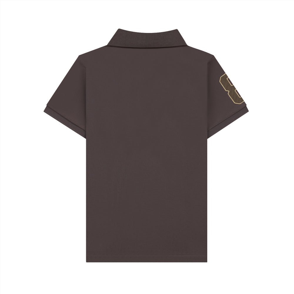 Giordano Kid's Cotton Polo with Napoleon Embroidery - first_variant_option_2 Premium Polo for Giordano