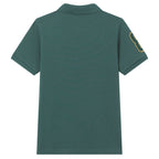 Giordano Kid's Cotton Polo with Napoleon Embroidery - first_variant_option_2 Premium Polo for Giordano