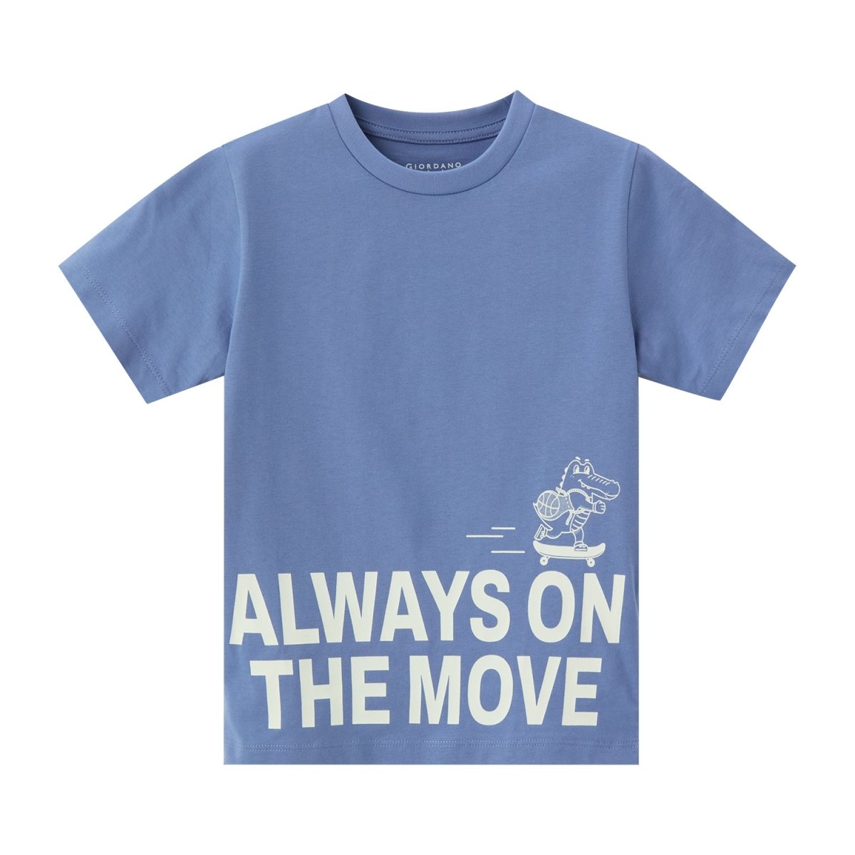 Giordano Kid's' Cotton Print Tee - Premium Print Tee