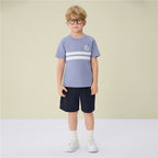 Giordano Kids’ Cotton Twill Drawstring Shorts with Elastic Waist - first_variant_option_2 Premium Shorts for Giordano