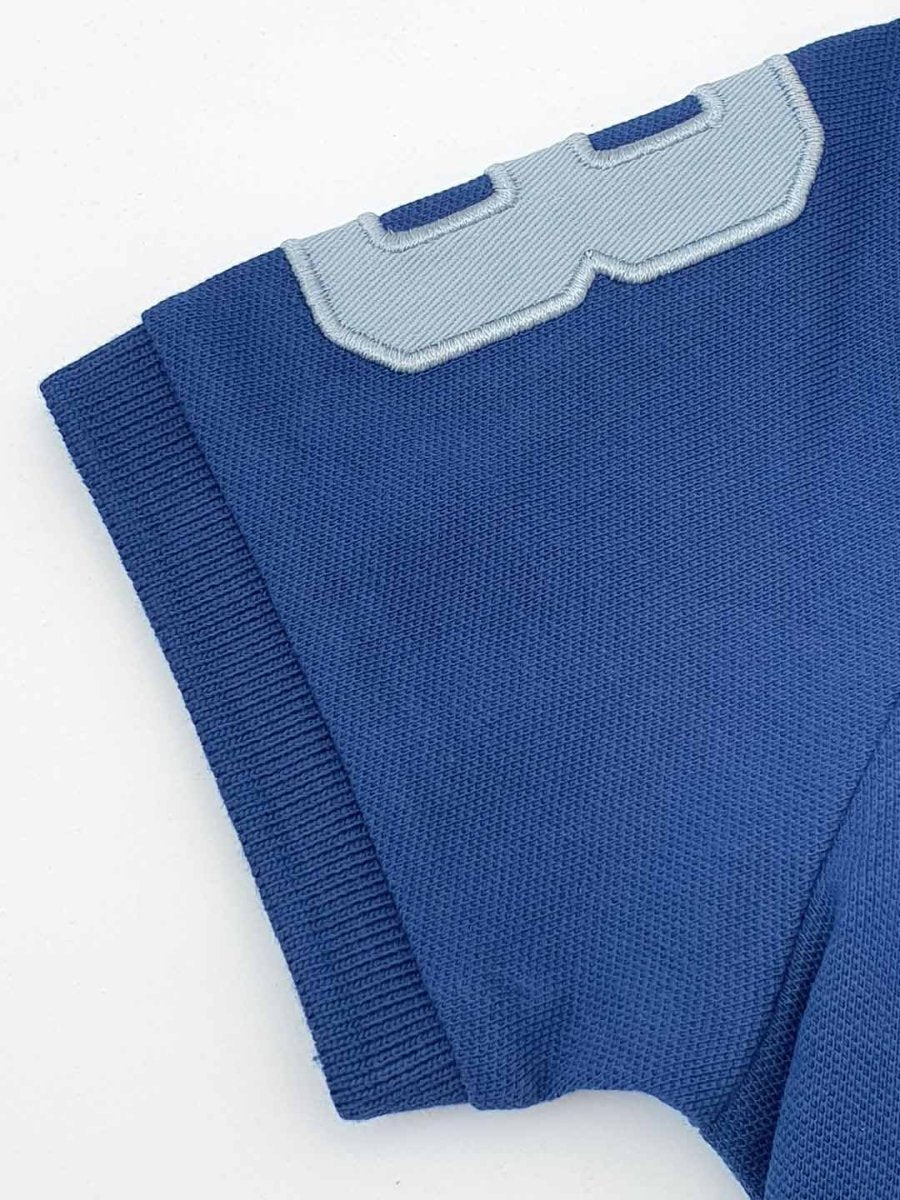 Giordano Kid's' Embroidered Napoleon Polo - Premium Polo
