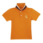 Giordano Kid's' Embroidered Napoleon Polo - Premium Polo