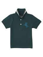 Giordano Kid's' Embroidered Napoleon Polo - Premium Polo