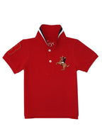 Giordano Kid's' Embroidered Napoleon Polo - Premium Polo