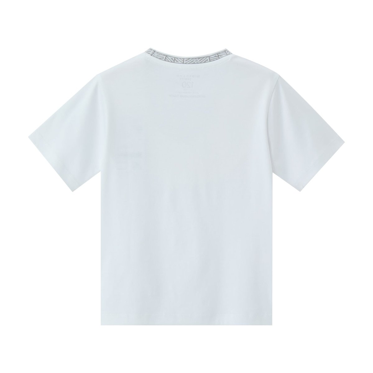 Giordano Kid's' Embroidered Tee: Soft Cotton, Classic Style, Everyday Comfort - Premium Tee