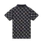 Giordano Kid's' Geometric Print Polo: Slim Fit, Bold Design, All-Day Comfort - Premium Polo