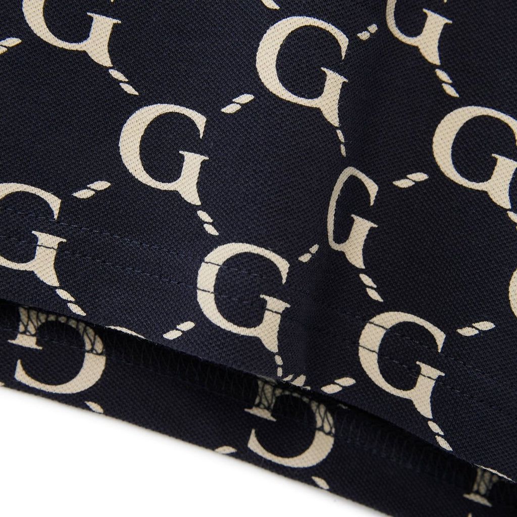 Giordano Kid's' Geometric Print Polo: Slim Fit, Bold Design, All-Day Comfort - Premium Polo