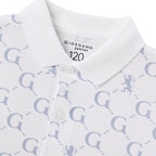 Giordano Kid's' Geometric Print Polo: Slim Fit, Bold Design, All-Day Comfort - Premium Polo