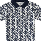 Giordano Kid's' Geometric Print Polo: Slim Fit, Bold Design, All-Day Comfort - Premium Polo