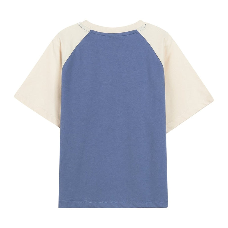 Giordano Kid's' Graphic Tee: Soft Jersey, Raglan Sleeves, Eco-Friendly Stretch - Premium Tee