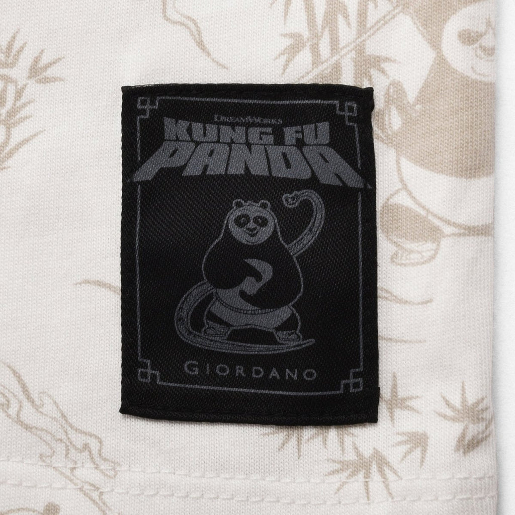 Giordano Kids Kung Fu Panda Series Cotton Jersey Crewneck Print Tee - Premium Print Tee
