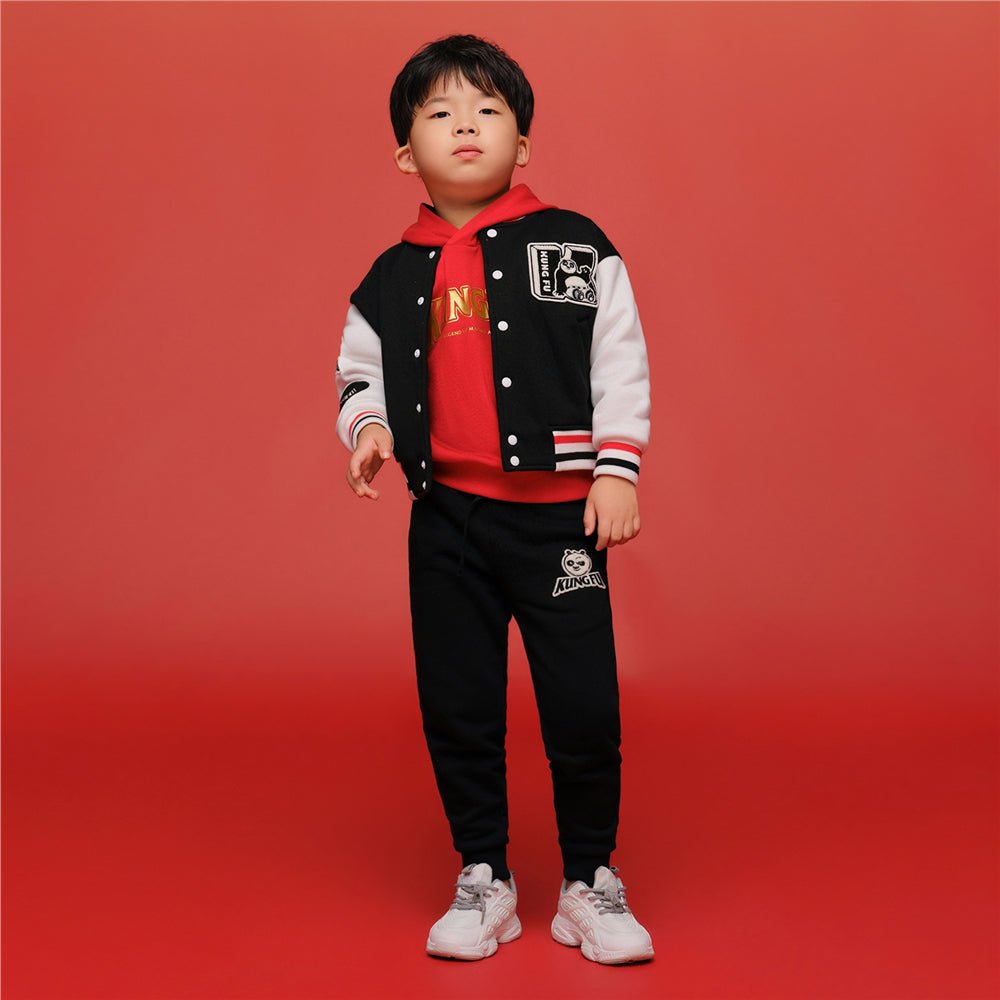Giordano Kids Kung Fu Panda Series French Terry Hoodie - Premium Hoodie