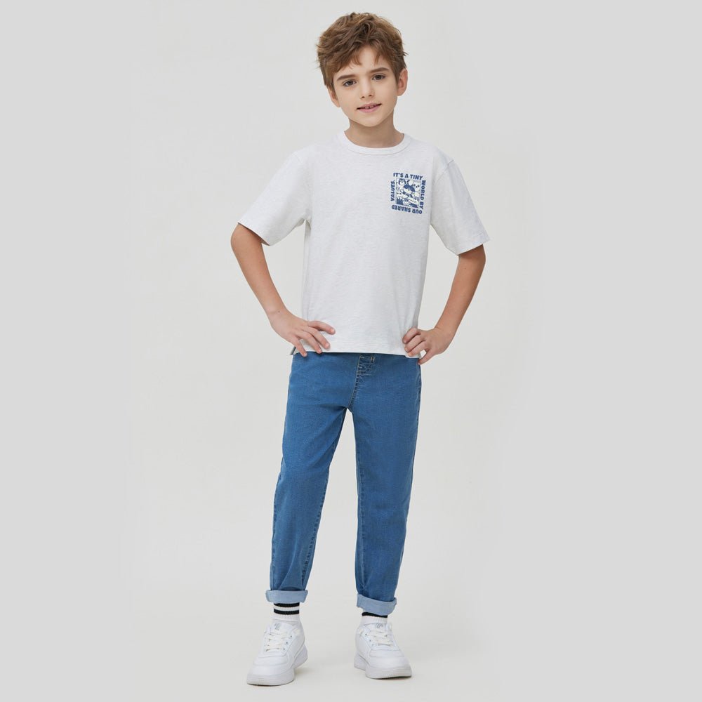 Giordano Kid's Mid Rise Regular Fit Jeans - Premium Joggers