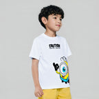 Giordano Kids' Minions Content Creator Tee - Premium Print Tee