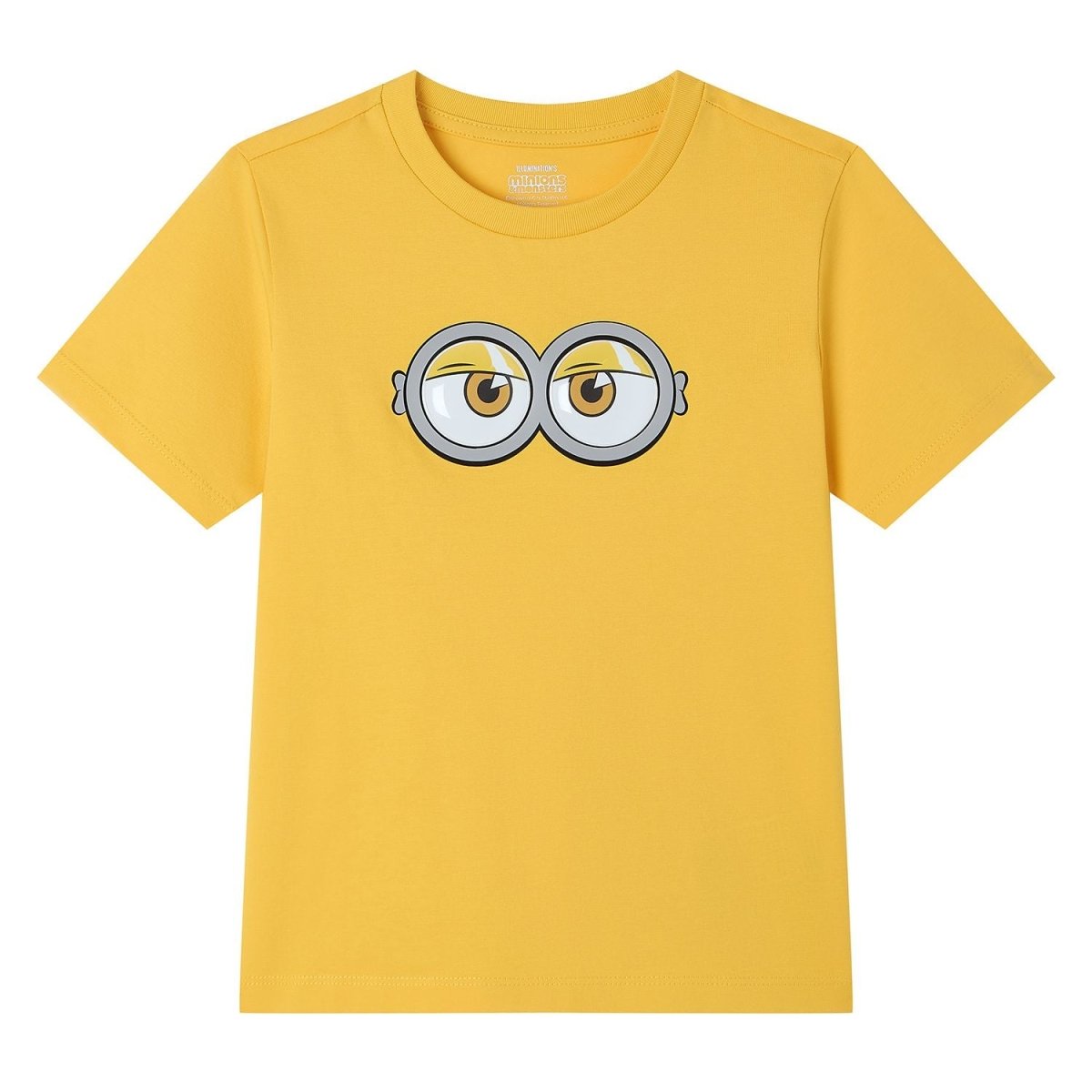 Giordano Kids' Minions Goggles Graphic Tee - Premium Print Tee