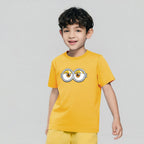 Giordano Kids' Minions Goggles Graphic Tee - Premium Print Tee