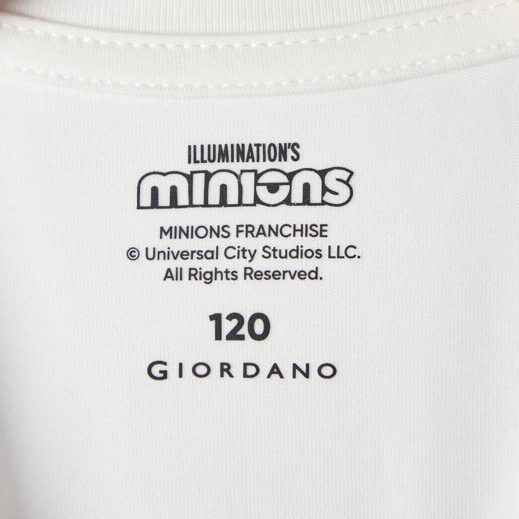 Giordano Kid's Minions Print Tee - Premium Print Tee